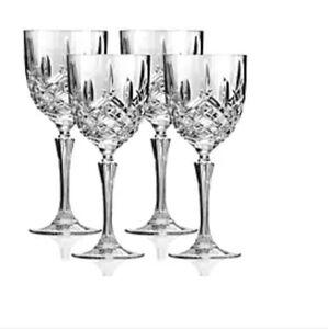 nwt marquis by waterford markham wine glasses set of 4